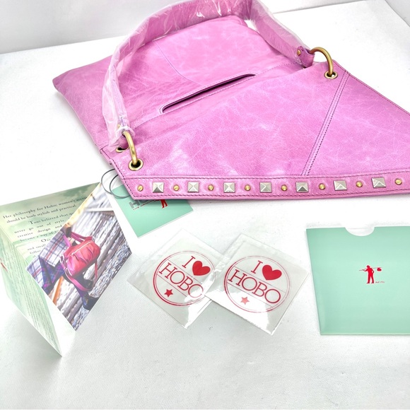 NWT HOBO *Rare* Zander Leather Bag in Lilac - Picture 5 of 15